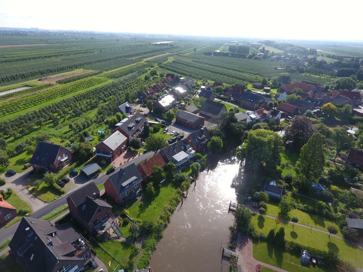 Deichkroenchen Ferienwohnung Altes Land Hamburg جورك المظهر الخارجي الصورة